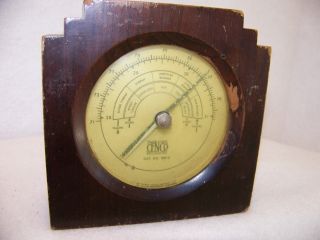 Antique Barometer Cenco Taylor Instrument Company Wood Case 1926 photo