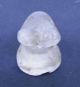 Crystal Glass Ancient Glass Bead Rare Animal Amulet Pendant 140x160 Mm. Other Antiquities photo 2