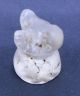 Crystal Glass Ancient Glass Bead Rare Animal Amulet Pendant 140x160 Mm. Other Antiquities photo 3
