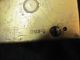 Antique Mosler Safe Combination Old Brass Dial Lock Safe Combo B103 - D Parts Locks & Keys photo 1