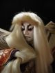 Showa Period Real Vintage Japanese Kabuki Doll / Leo Kagami Jishi Dolls photo 1