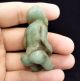 Mayan Jade Seated Figurine Green Stone Antique Pre Columbian Artifact Costa Rica The Americas photo 2