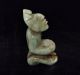 Mayan Jade Seated Figurine Green Stone Antique Pre Columbian Artifact Costa Rica The Americas photo 3