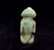 Mayan Jade Seated Figurine Green Stone Antique Pre Columbian Artifact Costa Rica The Americas photo 4