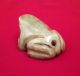 Carved Jade Frog Pendant Green Stone Antique Pre Columbian Artifact Costa Rica The Americas photo 7