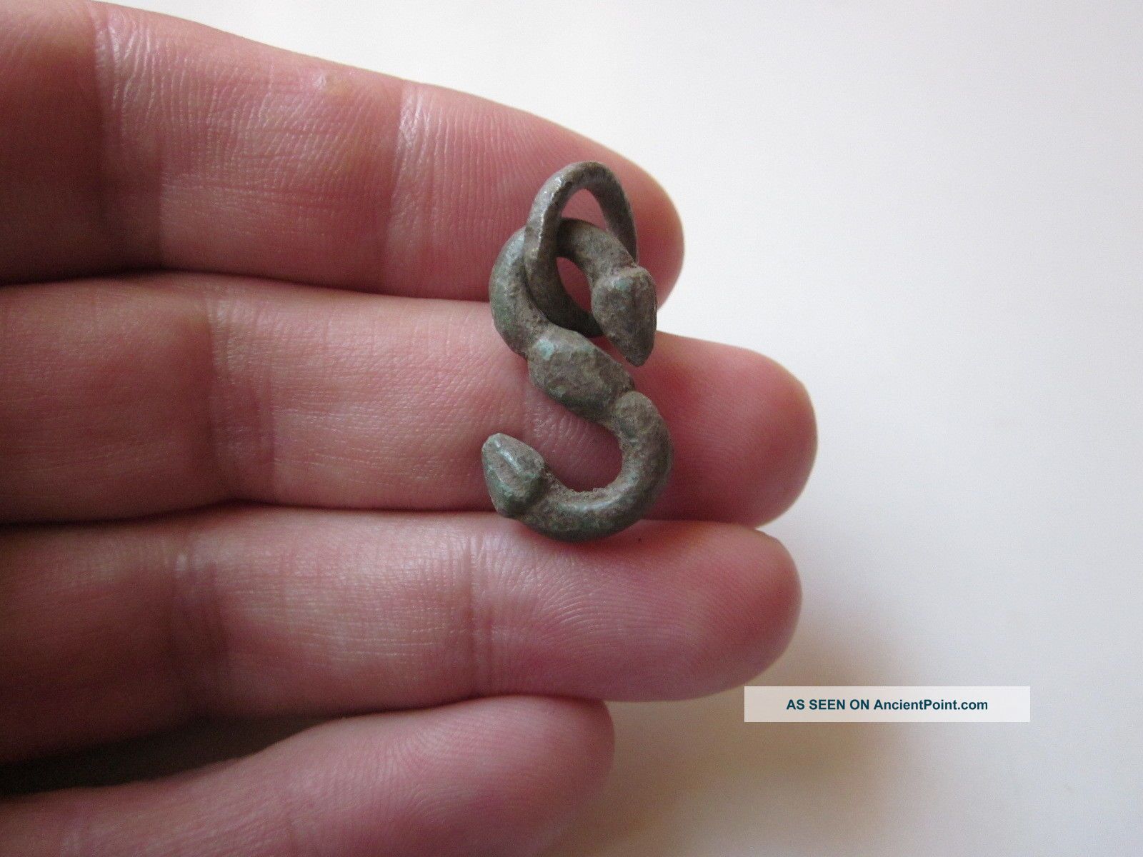 Extremely Rare Ancient Roman Bronze Medical Amulet Roman photo