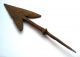 Crica.  1150 A.  D British Found Medieval Period Swallow Tail Type Iron Arrow Head British photo 2