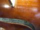 A Old Violin Leandro Bisiach 1903 String photo 10
