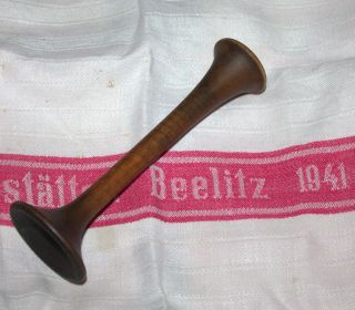 Ussr Antique Vintage Wooden Stethoscope Medical Tool Instrument Wood photo