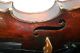 Old Antique 4/4 Italian? Austrian? Violin Label Dechler Repair Plays String photo 4