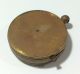 Vtg Antique Lock Arm Brass World Travel Pocket Compass Navigation Estate Find 2 Compasses photo 1