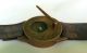 Vintage Antique Nautical Wrist Watch Sundial Compass With Black Strap Compasses photo 1