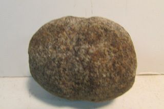 Authentic Indian Artifact Stone Mull Hammer Rock Groove Native American photo