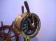 Brass Ship ' S Telegraph Engine Order Antique Maritime Collectible Decorative 43 