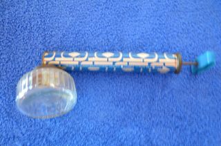 Vintage Hudson Bug Glass Sprayer Blue photo