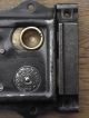 5 Victorian Vintage Style Cast Iron Rimlock Door Keeps Lock Knobs Door Pine Pull Locks & Keys photo 9