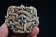 Chinese Antique Jade Xinjiang Hotan White Jade Carving Dragon Pendant J111 Necklaces & Pendants photo 1