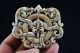 Chinese Antique Jade Xinjiang Hotan White Jade Carving Dragon Pendant J111 Necklaces & Pendants photo 3