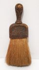 Antique Whisk Broom - Pressed Decorated Handle - Fine Straw - Small Primitives photo 1