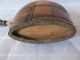 Very Rare Antique Old Cwe Wooden Canteen Flask Keg Bottle Primitives photo 8