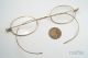 Antique English 20th 9 Carat Gold Spectacles / Glasses C1900 Optical photo 2