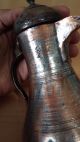 23 Old Antique Islamic Saudi / Omani Dallah Arabic Pot Jug Jar Copper Signed Islamic photo 9