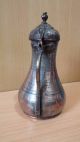 23 Old Antique Islamic Saudi / Omani Dallah Arabic Pot Jug Jar Copper Signed Islamic photo 3