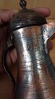 23 Old Antique Islamic Saudi / Omani Dallah Arabic Pot Jug Jar Copper Signed Islamic photo 4
