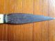Antique Old African Carved Knife Dagger 7 