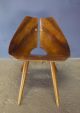 Very Rare Vintage 40s 50s Mid Century Modern American Plywood Chair Ray Komai 1900-1950 photo 2