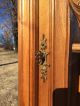 Exquisitely Carved Walnut Tall French Curio Cabinet Vitrine 1800-1899 photo 11