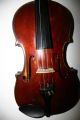 Old Antique 4/4 German Violin Early H.  Th.  Heberlein 1883 Italian Sound No Res String photo 3