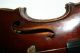 Old Antique 4/4 German Violin Early H.  Th.  Heberlein 1883 Italian Sound No Res String photo 5