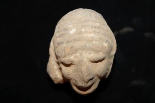 Pre - Columbian Teotihuacan Head Sculpture Artifact Xroy Hathcock photo