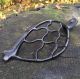 Antique Singer Treadle Sewing Machine Cast Iron Fly Wheel Guard Steampunk Ornate Sewing Machines photo 3