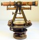 Antique W & Le Gurley Transit 1800s Brass Compass Surveying Equipment & Box Engineering photo 6