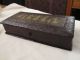 Antique Art Nouveau Figural Maiden Cherub Sewing Box 1890/1900 Art Nouveau photo 2