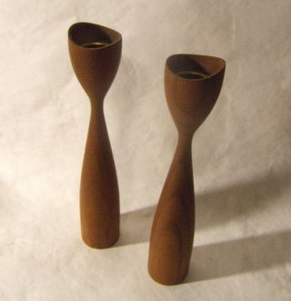 Pair Vintage Modernist 9 