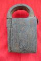 Antique Padlock,  No Key,  Unique Shape Locks & Keys photo 6