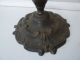 Antique Ornate Spelter Metal Urn Table Desk Lamp Stand 20th Century photo 5