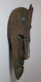 Old Bamana Marka African Mask With Metalwork,  African Tribal Art Masks photo 2