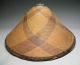 Philippines Antique Salakot Silver Tipped Finely Woven Rattan Hat 19c.  2 Other Southeast Asian Antiques photo 1