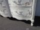 French Provincial Dresser Chest Of Drawers Changing Table Shabby Chic Console Post-1950 photo 3