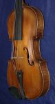 Antique Violin 4/4 Labeled James W.  Mansfield 1910 Boston Mass.  In Old Wood Case String photo 2