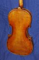 Antique Violin 4/4 Labeled Joh.  Bapt.  Schweitzer Amati Pestini 1813 Germany String photo 5