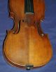 Antique Violin 4/4 Labeled Joh.  Bapt.  Schweitzer Amati Pestini 1813 Germany String photo 7