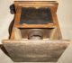 Antique 1800 ' S? Imperial Coffee Mill Grinder Old Dovetail Jointed Wood Cast Iron Primitives photo 8