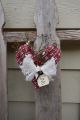 Valentine Heart - Primitive Heart Pillows - Bowl Filler - Country Ornament Primitives photo 1