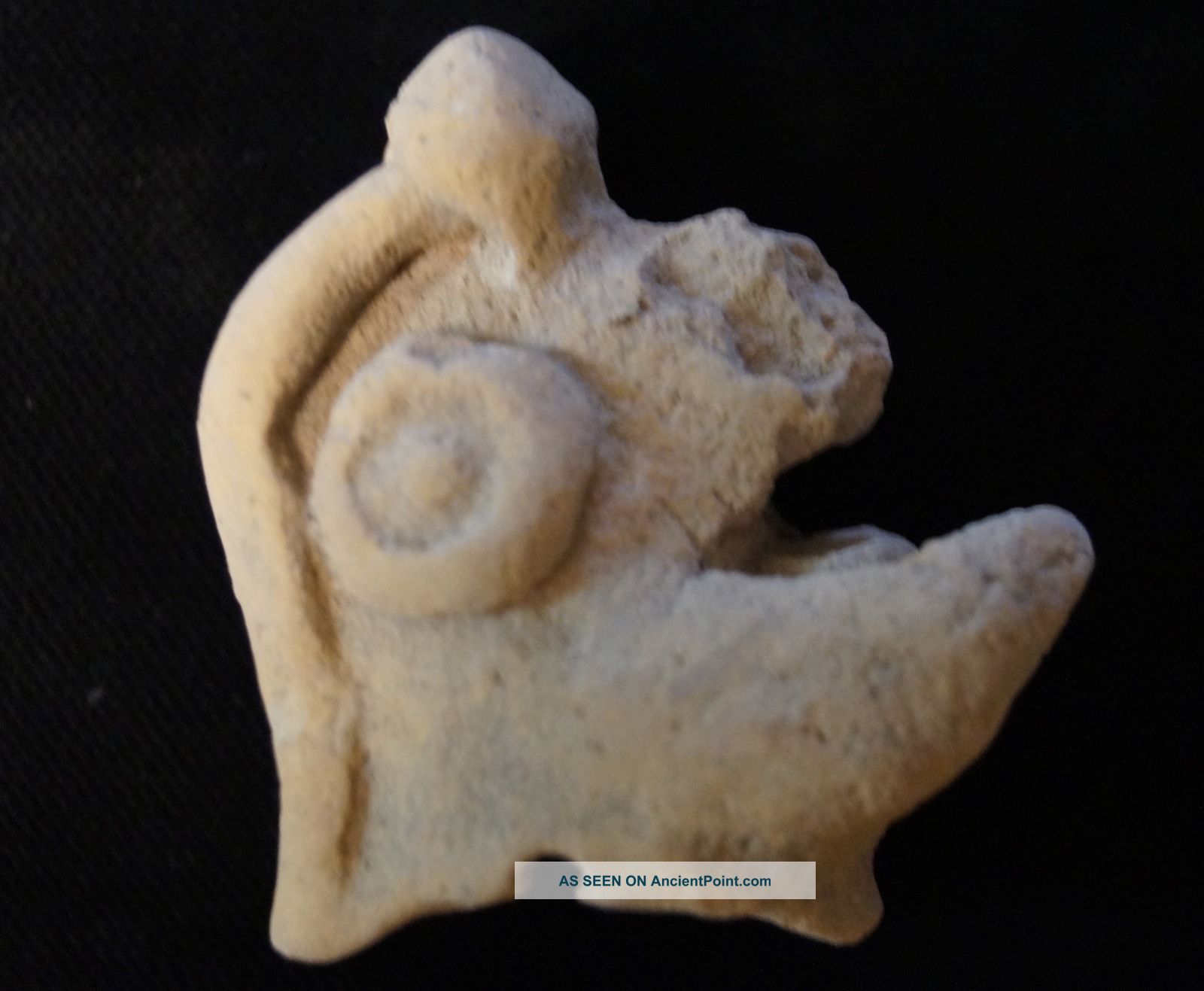 Pre - Columbian Teotihuacan Head Sculpture Artifact Xroy Hathcock The Americas photo