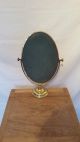 Antique Large Brass Vanity Mirror Dressing Table Mirror Vintage Peerage England 20th Century photo 3